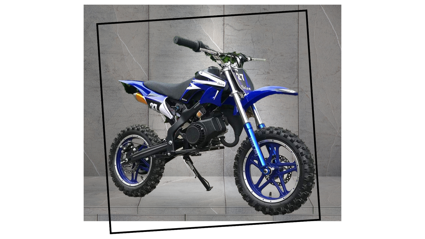 Pitbike para Niños 49cc - Azul