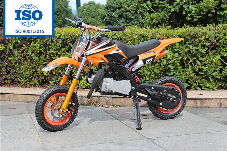 Pitbike para Niños 49cc - Amarilla