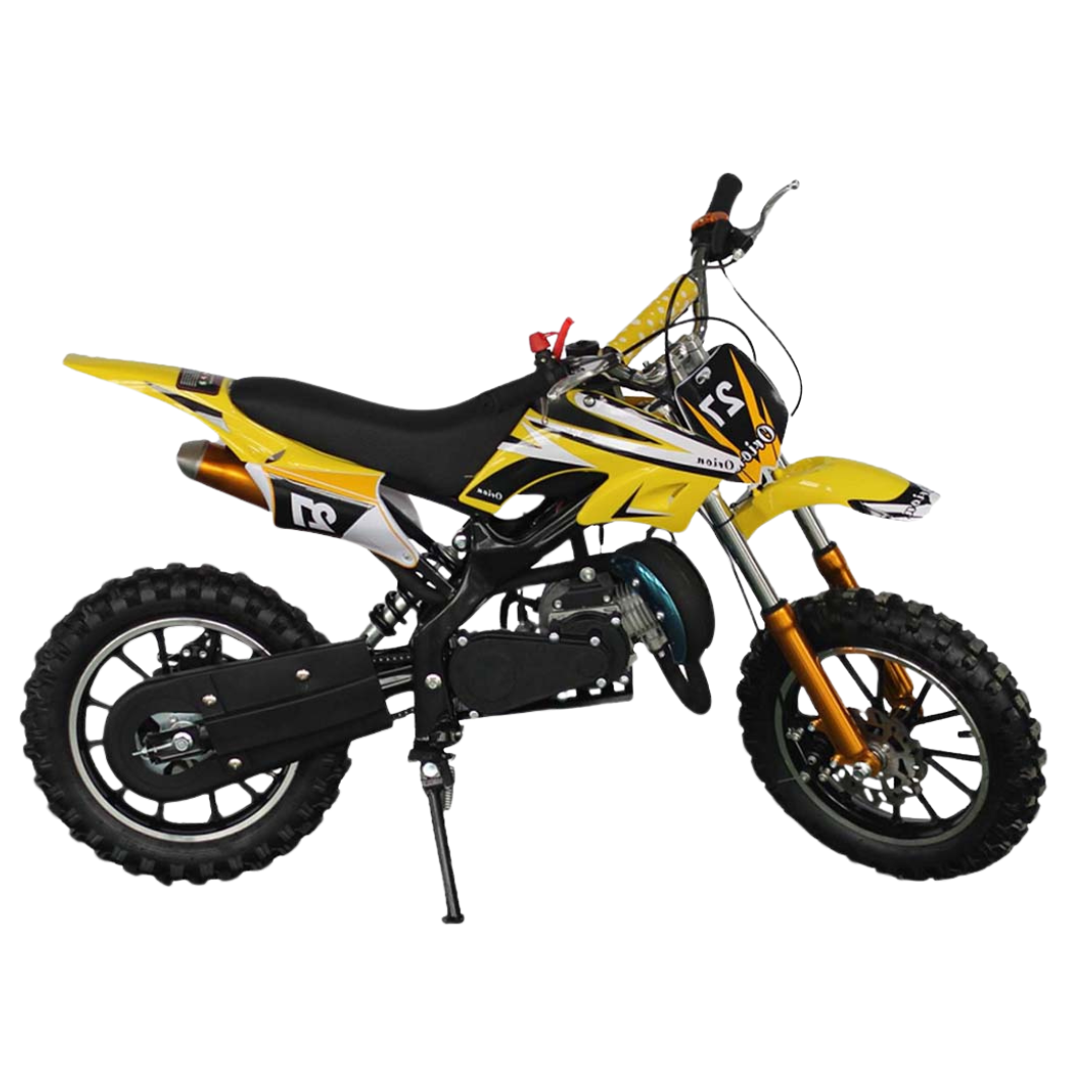 Pitbike para Niños 49cc - Amarilla