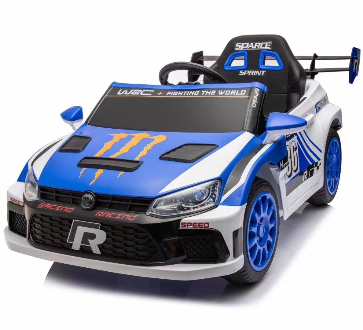 Drift Toy Eléctrica Full 2 Motores - Azul