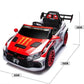 Drift Toy Eléctrica Full 2 Motores - Rojo