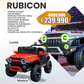 Camioneta Eléctrica Rubicon Full 2 Motores